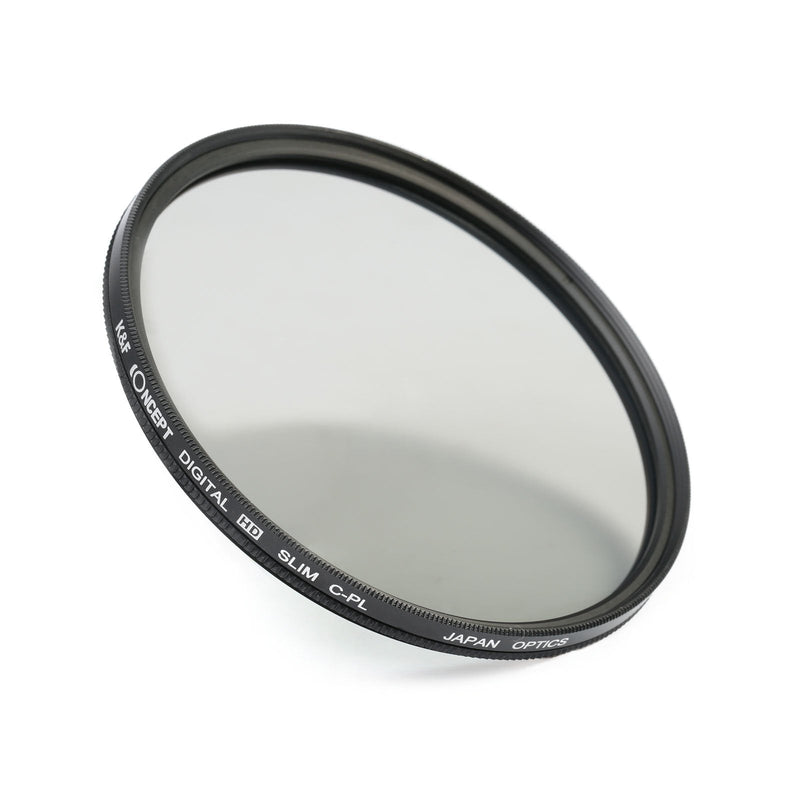 37mm Polarizing Filter, K&F Concept Circular Polarizer 37mm Super Slim Multi Coated Glass CPL Filter Compatible with Canon Nikon Digital Camera Lens + Microfiber Cleaning Cloth