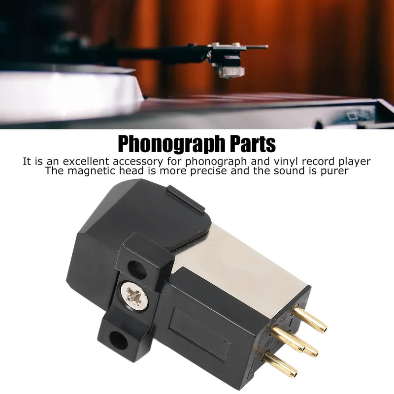 Bewinner Professional Magnetic Cartridge Stylus with LP Vinyl Needle for Turntable Record Player