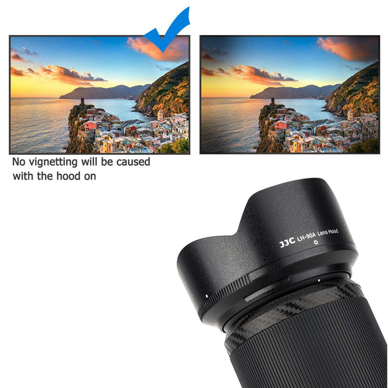 Reversible Lens Hood Shade for Nikon NIKKOR Z DX 50-250mm f/4.5-6.3 VR Lens on Nikon Z50 Replace Nikon HB-90A Lens Hood Tulip Flower Design Replace Nikon HB-90A for 50-250mm Lens