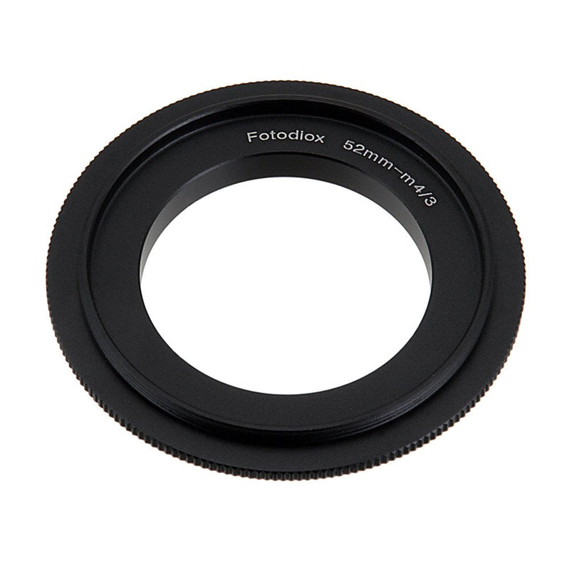 [AUSTRALIA] - Fotodiox 52mm Filter Thread Macro Reverse Mount Adapter Ring for Micro Four Thirds Cameras 