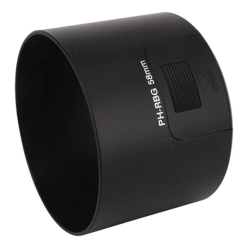 Haoge Bayonet Lens Hood for Pentax SMCP DA 55-300mm f4-5.8 ED Lens Replaces Pentax PH-RBG 58mm