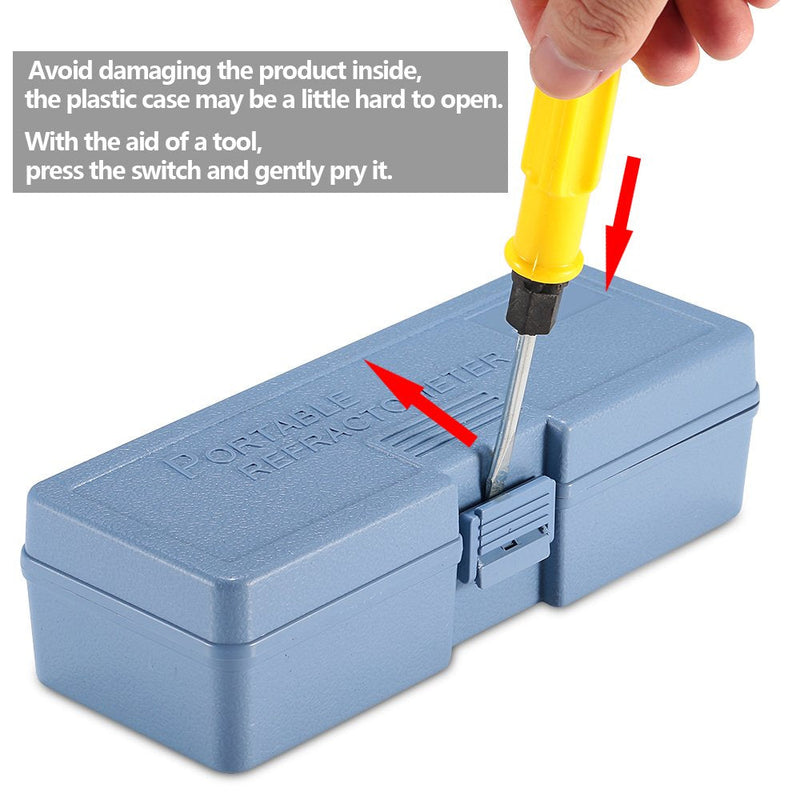 0-90% Brix Meter Refractometer,V-Resourcing Portable Hand Held Sugar Content Measurement for Sugar, Food, Fruit, Beverages Honey 0-90% Brix