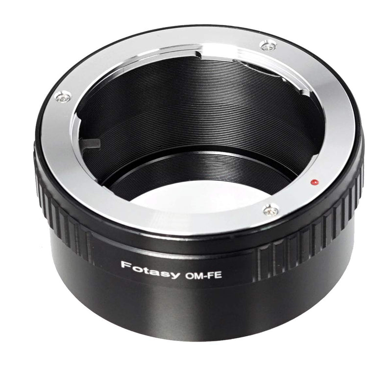 Fotasy Olympus OM Lens to Sony E-Mount Adapter, OM Lens to Sony E-Mount Adapter, OM Adapter E Mount, fit Sony NEX-6 NEX-7 a3000 a3500 a5000 a5100 a6000 a6100 a6300 a6400 a6400 a6500 a6600 Olympus OM to E-Mount