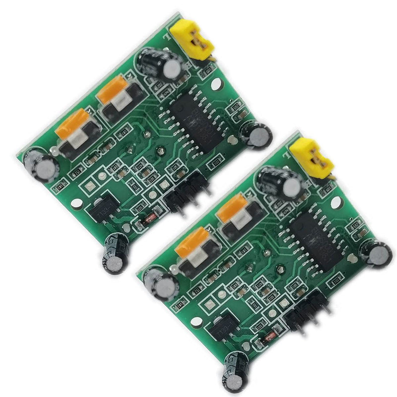Kiro&Seeu 2PCS HC-SR501 Pyroelectric Infrared IR PIR Human Motion Sensor Detector Module Compatible with Ard-uino Raspberry Pi, R501-IS-MD-2P