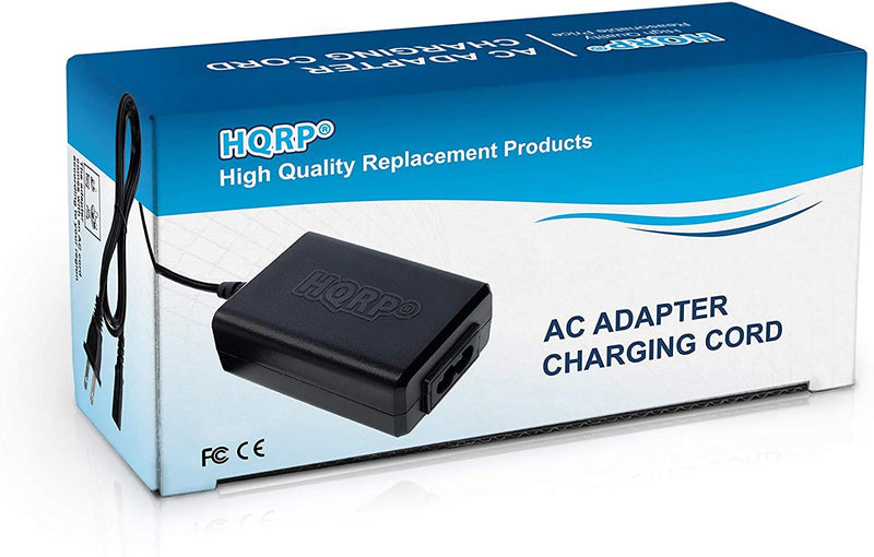 HQRP AC Adapter/Charger Compatible with JVC AP-V14 AP-V15 AP-V16 GZ-MG630A GZ-MG21U GR-D72U GZ-MG27U GR-D93U GR-D371US GR-D375US GR-D395US GR-AX890US GR-D230US GZ-MS100 GR-AXM17U GR-AXM18U Camcorder