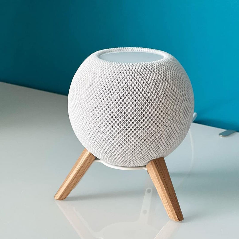 balolo Real Wood Tripod for HomePod Mini (White Oak) White Oak