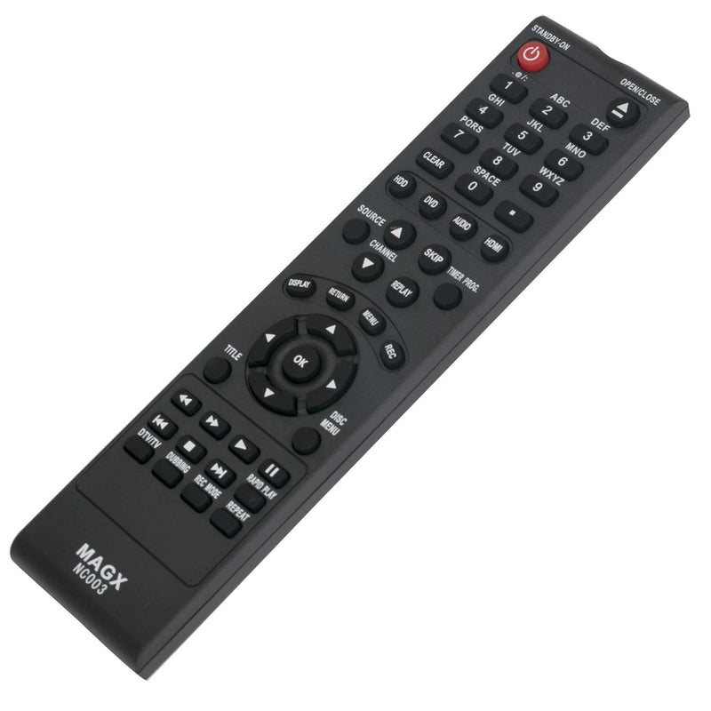 New NC003 NC003UD Replaced Remote fit for MAGNAVOX DVD Player MDR515H/F7 MDR515H MDR533H MDR535H MDR537H MDR557H MDR533H/F7 MDR535H/F7 MDR537H/F7 MDR557H/F7