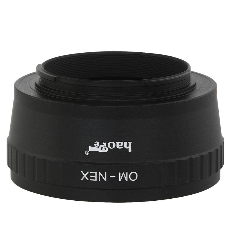 Haoge Lens Mount Adapter for Olympus Zuiko OM Mount Lens to Sony E NEX Camera as a3000 a3500 a5000 a5100 a6000 a6400 a6500 A7 A7R A7S A7II A7RII A7SII A7III A7RIII A9 VG20 VG30 VG900 FS700 FS7 FS5