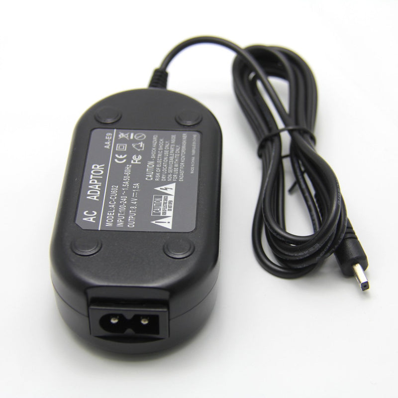 Glorich AA-E9 AA-E8 AA-E7 AA-E6A Replacement AC Power Adapter/Charger for Samsung Camcorders SMX-F34BN SC-D86 SC-D118 SC-D200 SC-MX10 MX20 SC-HMX10 SMX-F30BN F34BN VP-D101 VP-DX105i and More