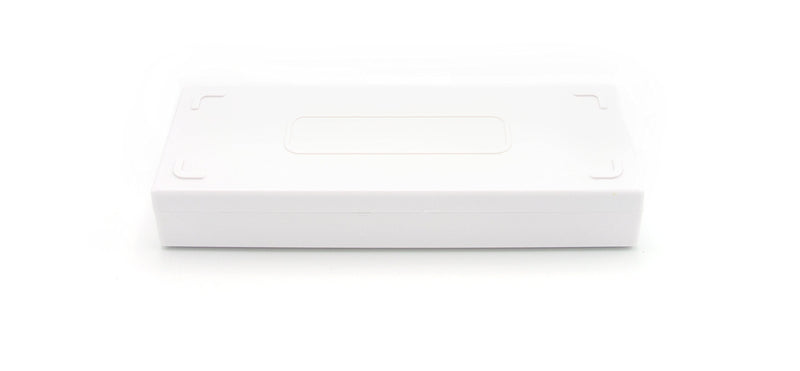 Heathrow Scientific HD15996C White Cork Lined 50 Place Microscope Slide Box, 8.3" Length x 3.38" Width x 1.25" Height