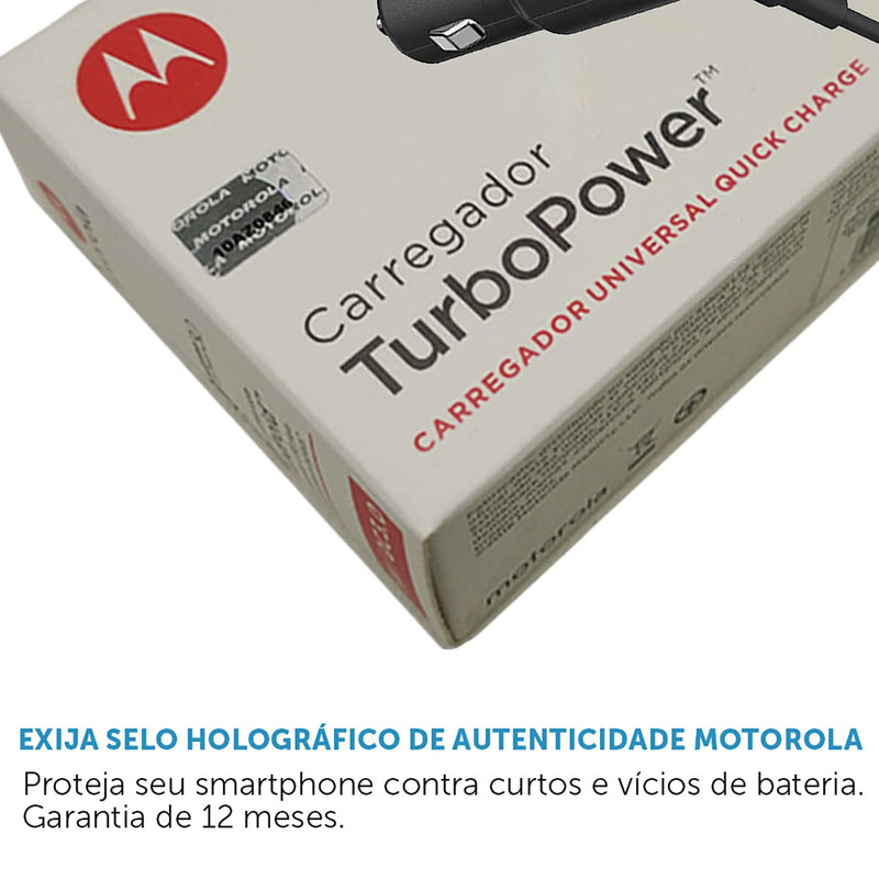 Motorola TurboPower 25 Rapid Charge Car Charger - Retail Packaging 25W Dual Port 25W Rapid Charger