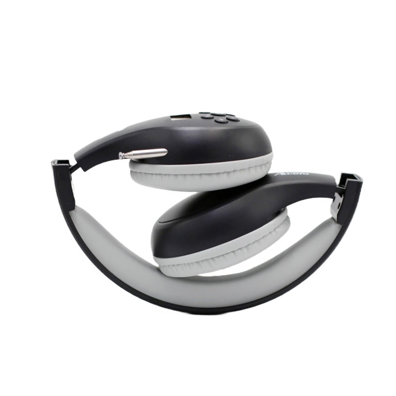 Things Audio Portable Personal FM Radio Headphones Pull-Out Antenna for Great Reception, Walking, Jogging, Relaxing, School, Talk Radio - Powered by 2AA Batteries (Not Included) (Black & Gray) Black & Gray