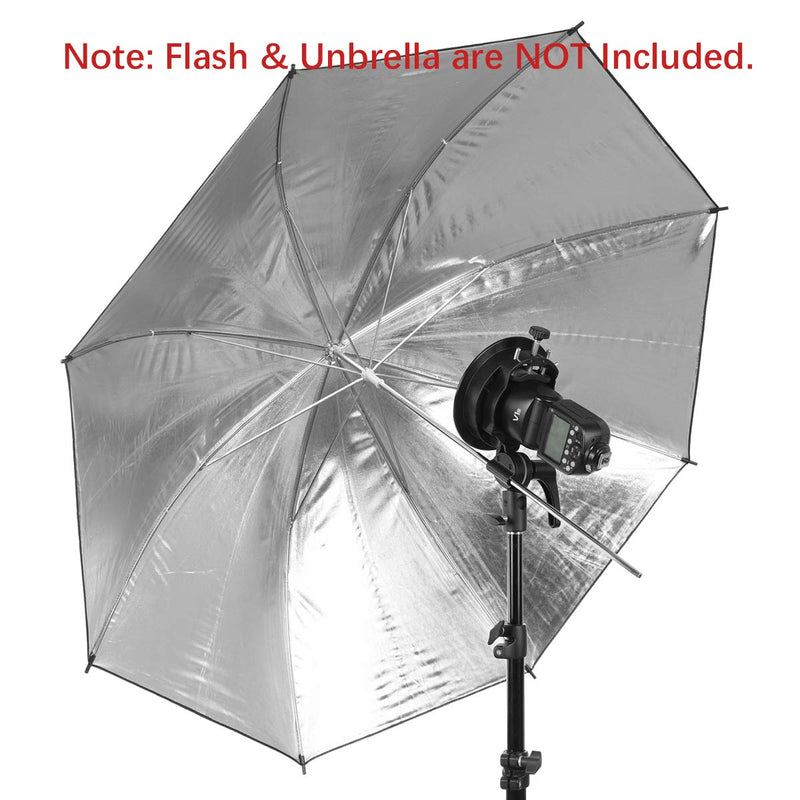 Godox S2 Speedlite S-Type Bracket Bowens Mount Flash Holder for Godox V1 AD200Pro AD400Pro AD200 and Other Flashes, Precise Tilt Control, Large Handle, Integrated Umbrella Mount with Diffuser