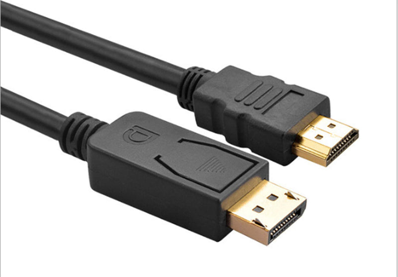 DisplayPort to HDMI Cable, Meiyangjx DisplayPort to HDMI Male to Male Adapter Gold-Plated Cord, DP to HDMI Cable 6FT