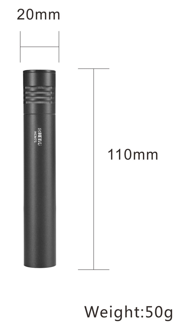 Heimu Professional Condenser Microphone (Condenser Mic)