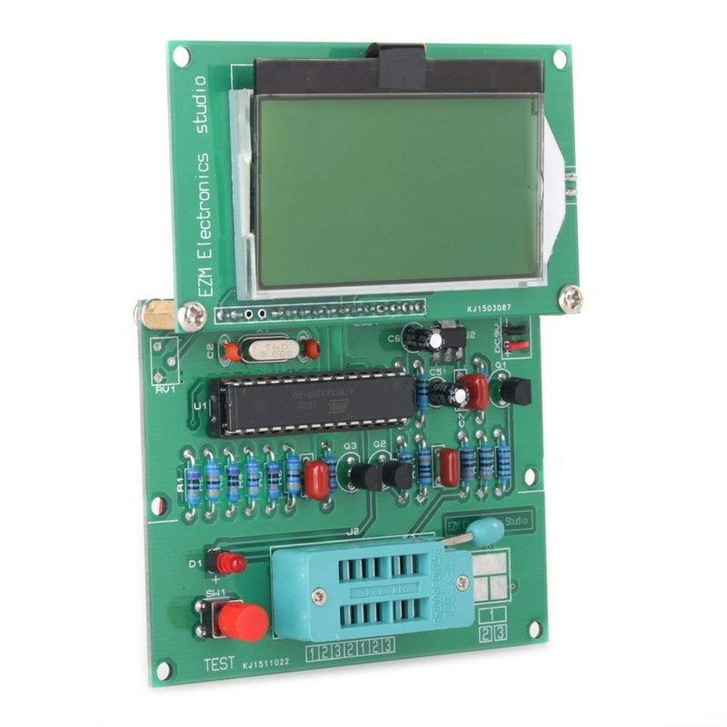 Yosoo GM328 Lcd Display Transistor Tester ESR Meter Cymometer Square Wave Generator