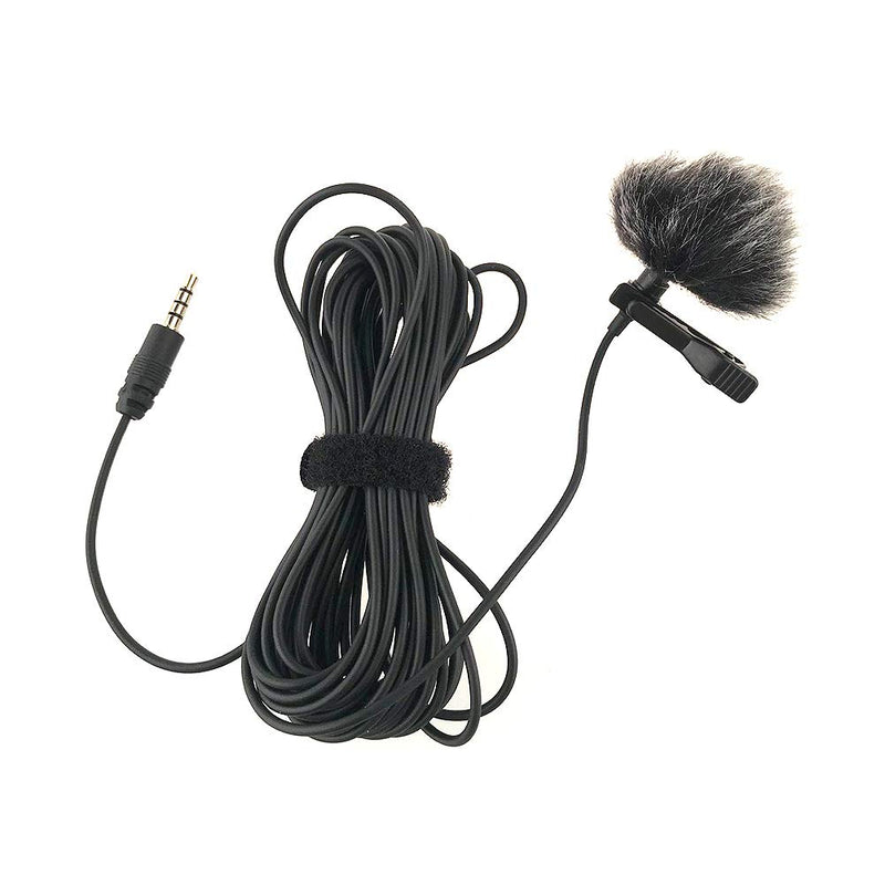 [AUSTRALIA] - Weymic Professional Lavalier Lapel Microphone - Omnidirectional Condenser Microphone for iPhone, Android Phone, DSLR Camera and Computer, Lapel Mic for Youtubers, Live Streaming, Video Recording 