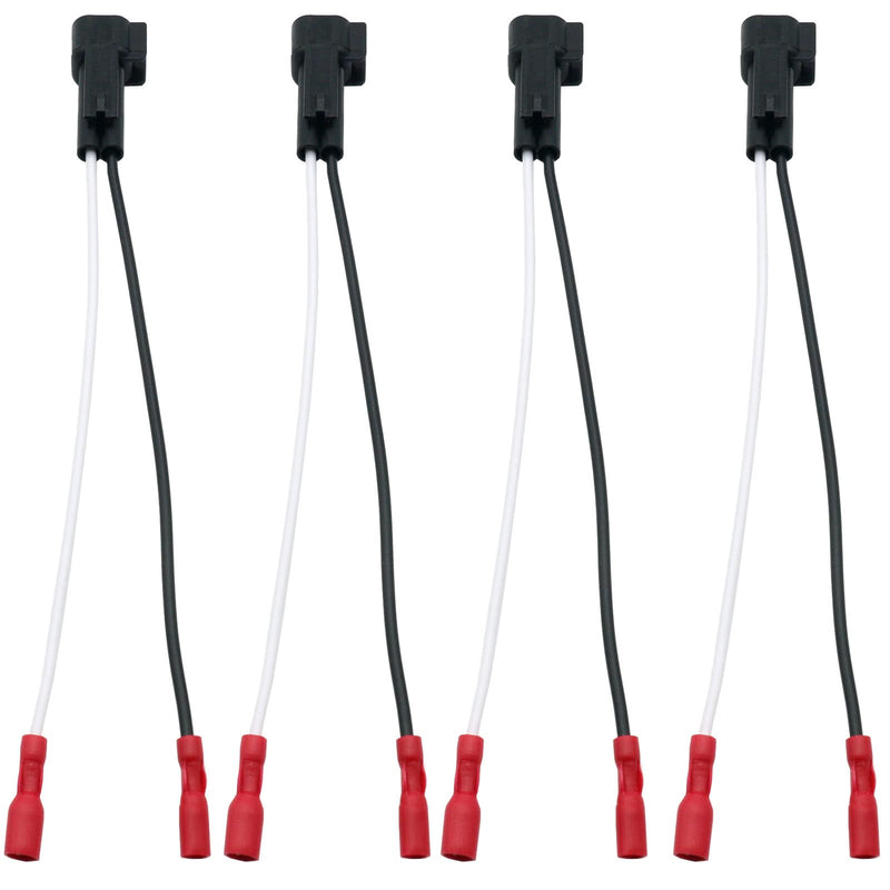 [AUSTRALIA] - 72-5600 Speaker Adapter Harness is Suitable for Ford, Chevrolet, GMC, Mazda Lincoln, car Front and Rear Door Audio Harnesses (4 Pieces) 