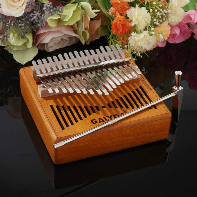 F Fityle Kalimba Thumb Piano for Kids Piano,Karimba Musical Instruments,Music Gifts for Men,Musical Gifts for Adult Son,With Finger Piano Bag Yellow