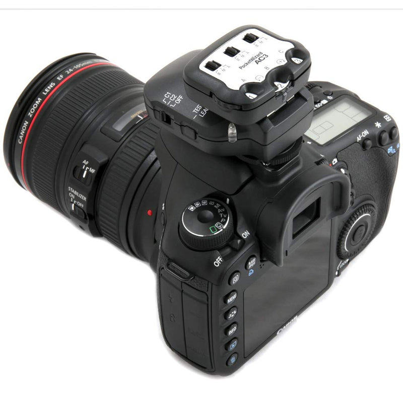 PocketWizard AC3 ZoneController for Canon - Black