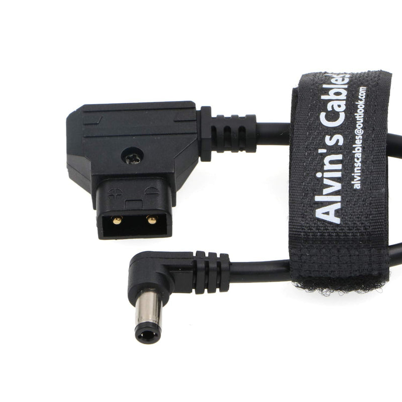 [AUSTRALIA] - Alvin's Cables AlvinTap (Protective DTap) to 2.1 DC 12v Right Angle Cable for KiPRO LCD Monitors 60CM 24 inches Straight Cable With Signal Light Right Angle DC Connector 