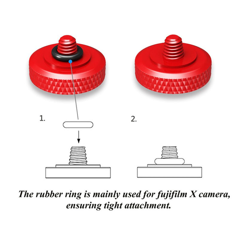 Camera Soft Release Button JJC Shutter Button for Fuji Fujifilm X-E4 X-T4 X-T3 X-T2 X-T30 X-T20 X-T10 X-PRO3 X-PRO2 X-PRO1 X100V X100F X100T X100S X-E3 for Sony RX10 IV III RX1RII RX1R RX1 Red & Black