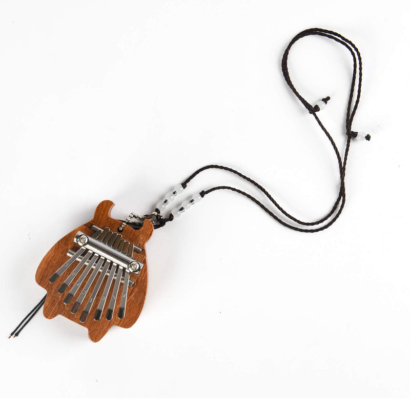 8 Key Mini Kalimba exquisite Finger Thumb Piano Marimba Musical good accessory Pendant Ornament Gift (1) 1