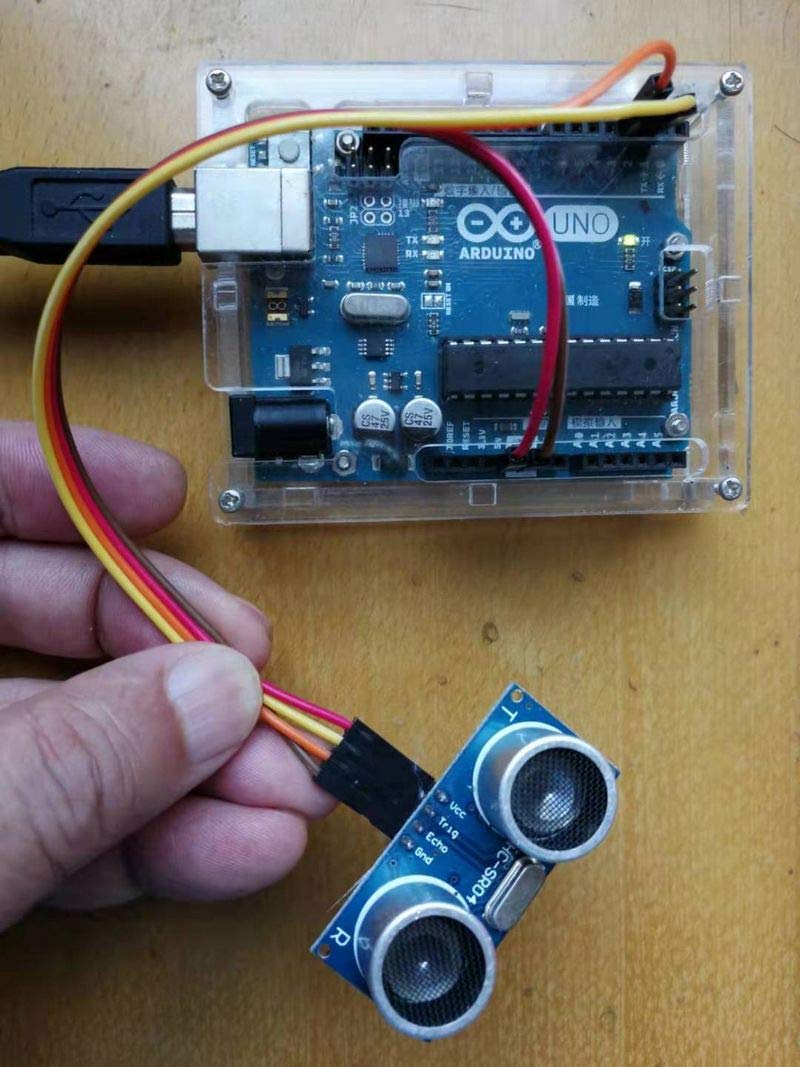 Helonge Ultrasonic Sensor Module，5 Pcs HC-SR04 Ultrasonic Sensor Distance Module for Arduino UNO MEGA2560 Nano Robot XBee ZigBee and Electornial DIY