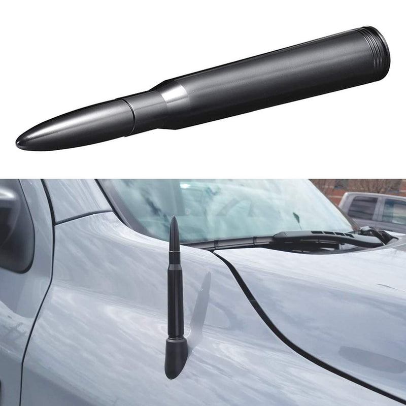 Bingfu Vehicle Bullet Antenna Mast Car Truck Antenna Replacement for Toyota Tundra Tacoma FJ Cruiser Titan XD Frontier Xterra Patriot Compass Ford F150 F250 F350 Dodge RAM 1500 2500 3500 Trucks