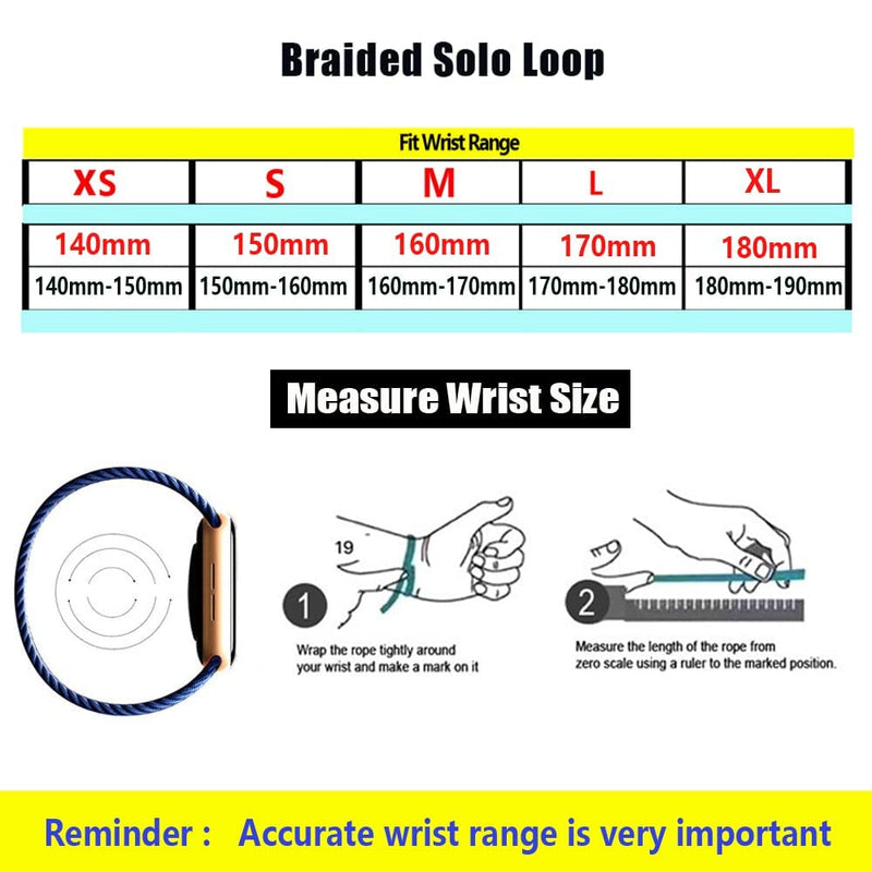 Braided Solo Loop Compatible for Xiaomi Mi Band 6/Mi Band 5,Stretchable Nylon Fabric Strap for Compatible for Amazfit Band 5/Mi Band 4/Mi Band 3 Wristband Red XL: 180mm-190mm wrist