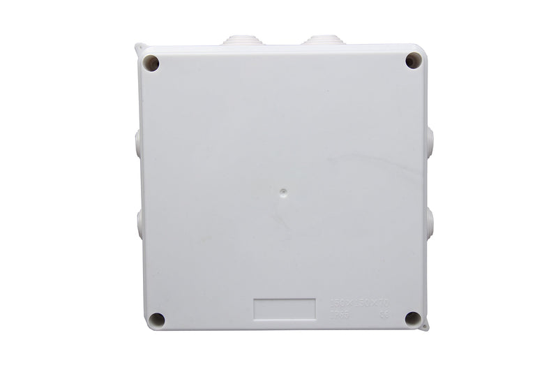 ezitown ABS Waterproof Plastic Junction Box 5.91"×5.91"×2.76" (150x150x70mm) 150×150×70