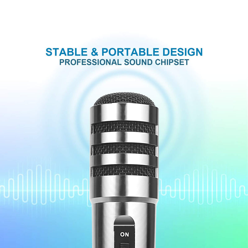 [AUSTRALIA] - DricRoda Microphone for Phone, 3.5mm Recording Microphone Studio Podcast Condenser Microphone Computer Mic with Tripod Stand, Pop Filter for Karaoke, Gaming, Streaming, Conference, YouTube, Facebook X-3 