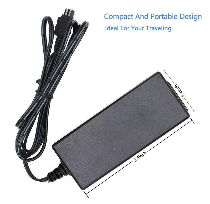 New AC-L200 AC Power Adapter Charger Replacement for Sony AC-L200 AC-L200C L200D AC-L25 AC-L25A AC-L25B AC-L25C for Sony Handycam DCR-DVD7 DVD105 DVD108 DVD203 DVD205 DVD305 DVD308 DVD610 Camcorder