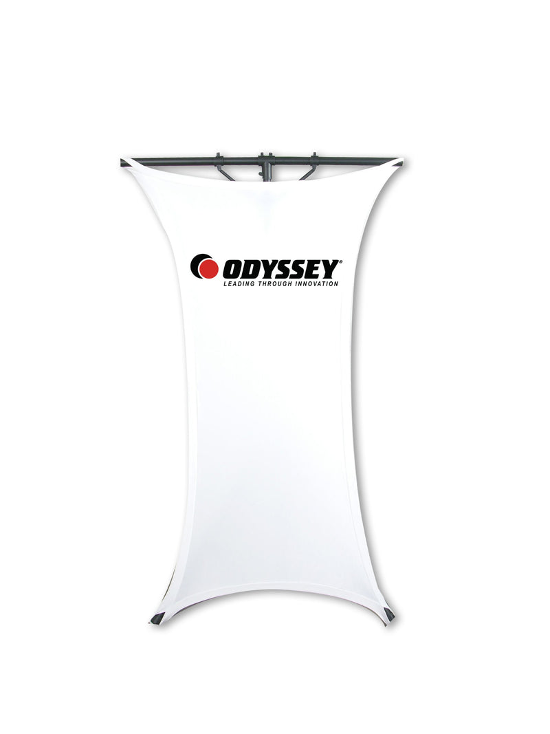 Odyssey Designer Stretch Screen, LTMVSCRNSM, 6’ x 2.5’ Rectangular