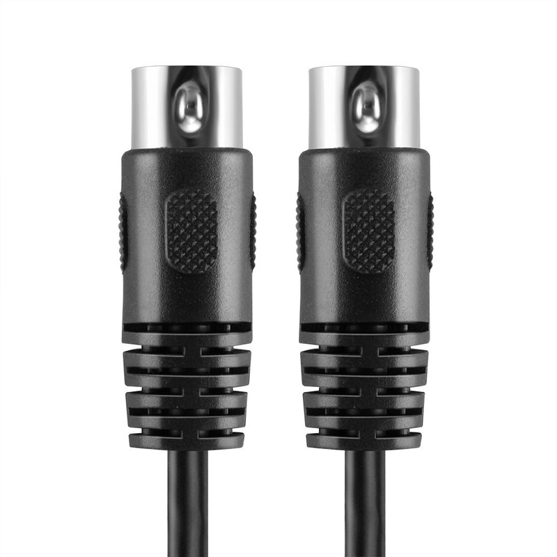 [AUSTRALIA] - TNP MIDI Cable (10FT) - 5 Pin DIN Male Audio MIDI to MIDI Connector Interface Jack Plug Wire Cord 10FT 