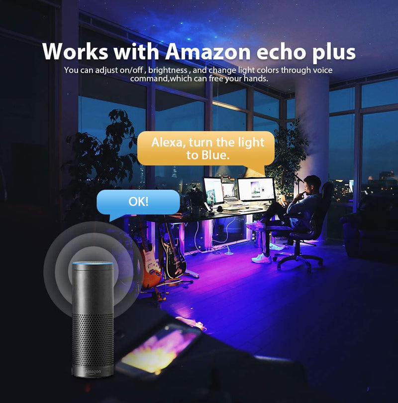 [AUSTRALIA] - GLEDOPTO Smart ZigBee TV USB Led Strip Lights Kit DC5V Mini LED Strip Controller with 2meters RGBCCT Strip Lights Compatible with Hue Bridge Amazon Echo Plus SmartThings, APP/ Voice Control unwaterproof 