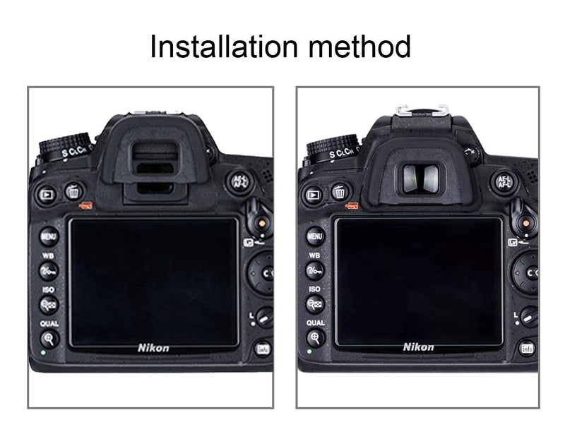 [AUSTRALIA] - DK-23 Eyecup Eyepiece Viewfinder for Nikon D7200 D7100 D300 D300s Camera, Replaces Nikon DK-23 (2 Pack) 