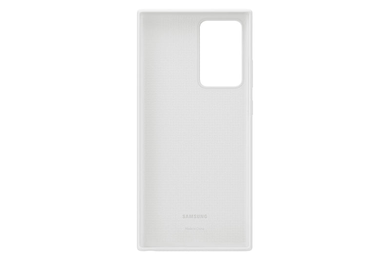 SAMSUNG Galaxy Note20 Ultra 5G Case, Silicone Back Protective Cover - White (US Version) (EF-PN985TWEGUS)