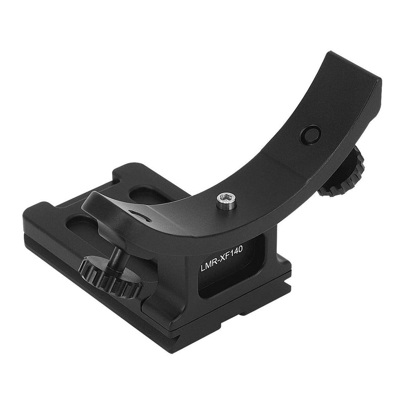 [AUSTRALIA] - Haoge LMR-XF140 Lens Collar Replacement Foot Tripod Mount Ring for Fujifilm Fuji Fujinon XF 100-400mm F4.5-5.6 R LM OIS WR XF100-400mmF4.5-5.6 Lens Built-in Arca Swiss Type Quick Release Plate 