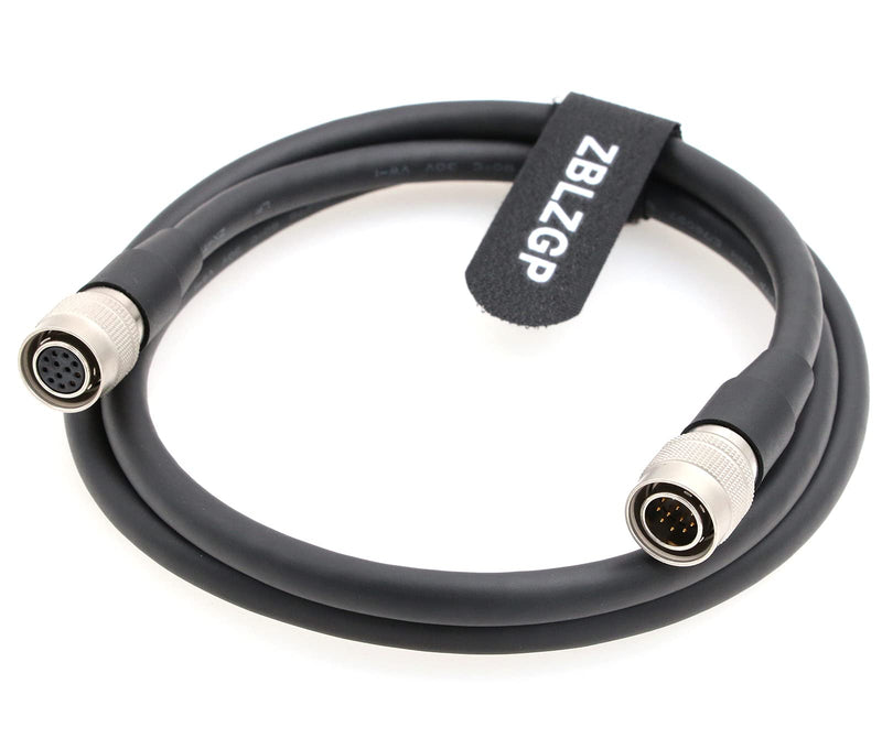 ZBLZGP 12 Pin Hirose Male to 12 Pin Hirose Female Cable for Sony CCXC XC Camera Computer Network (5M) 5M