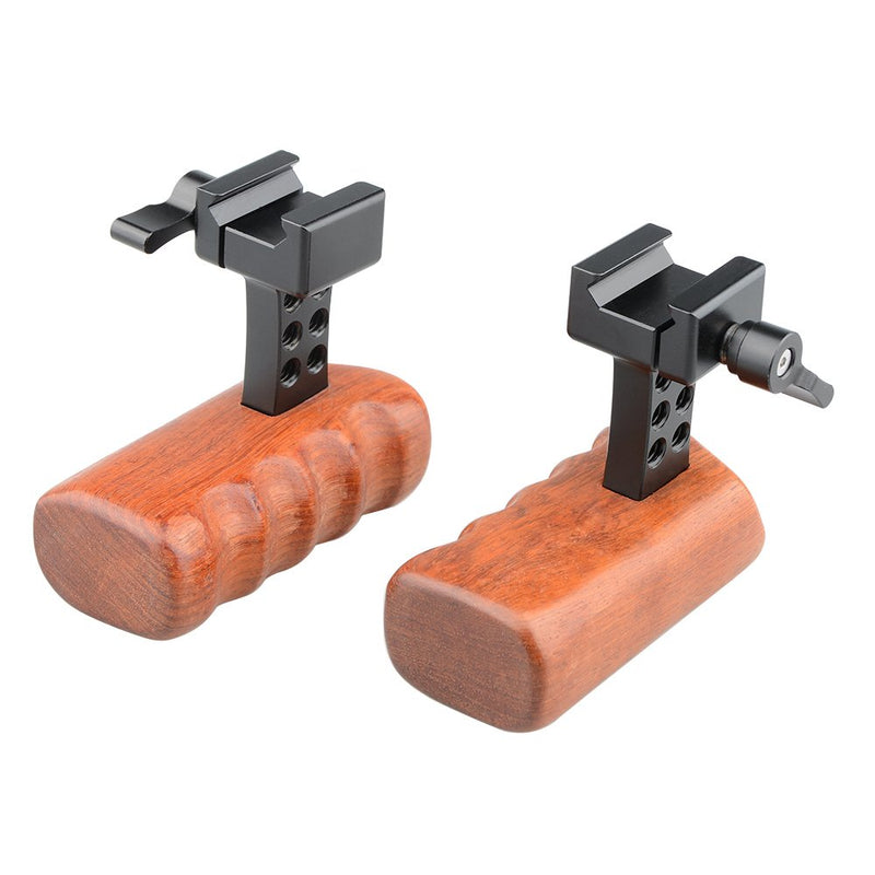 CAMVATE DSLR Wood Wooden NATO Handle Grip (A Pair) A Pair