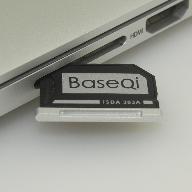 BASEQI Aluminum microSD Adapter for MacBook Pro Retina 13"