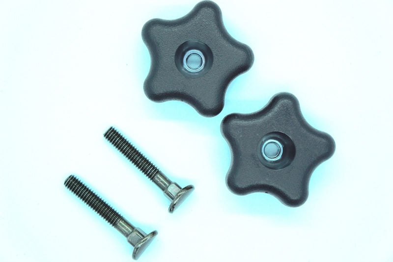 (Ship from USA) GENUINE OEM TORO PART # 92-2260 & 106-4161 SET OF TWO KNOBS & SCREWS FOR HANDLE /ITEM NO#8Y-IFW81854248739