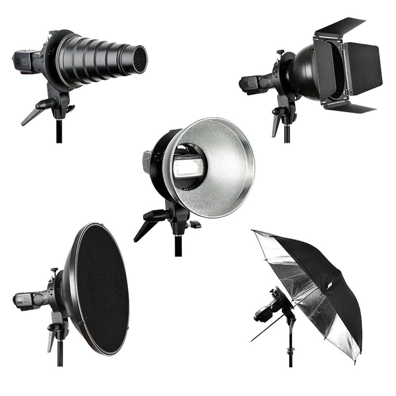 Godox S-type Bracket Bowens Mount Holder for Speedlite Flash Snoot Softbox Beauty Dish Reflector Umbrella