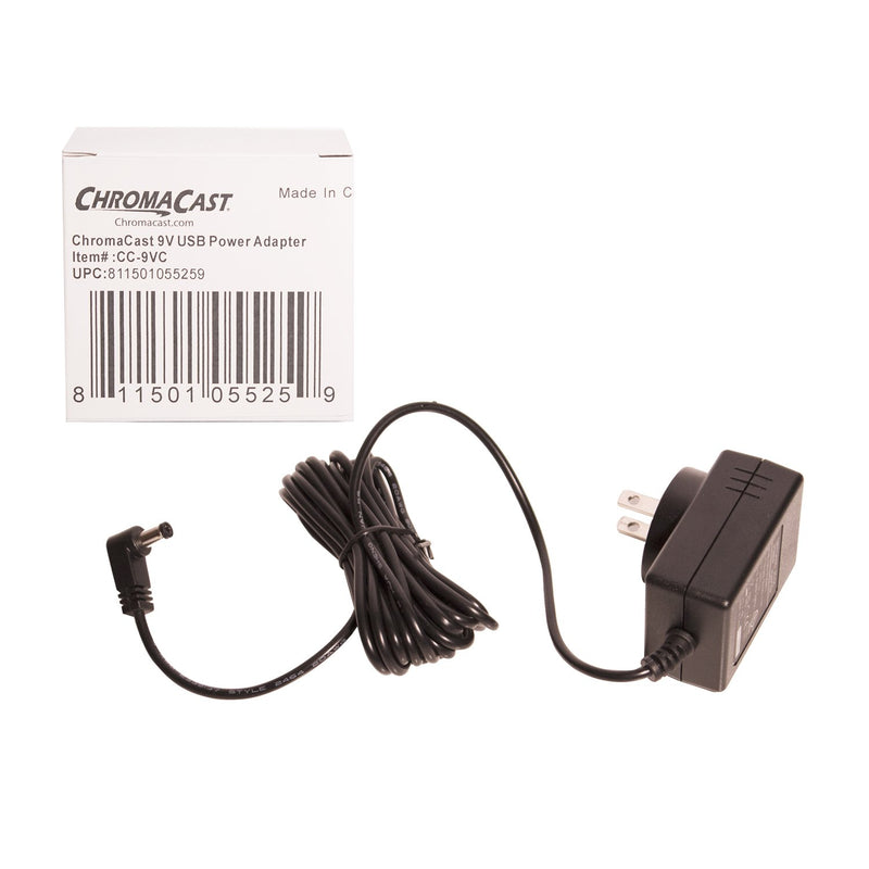 ChromaCast Electronic Keyboard Power Supply (CC-9VC) 9 Volt Power Adapter