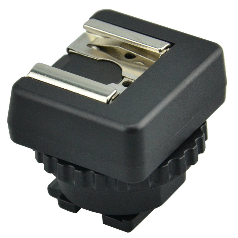 JJC Cold Shoe Mount Adapter for Sony Multi Interface Shoe to Universal Cold Shoe Compatible with Sony Handycam Camcorder HDR-AX53 AX33 AX100 CX675 CX900 CX610E CX530E CX510E CX400E PJ810E PJ790E For Sony Camcorder with Multi Interface Shoe