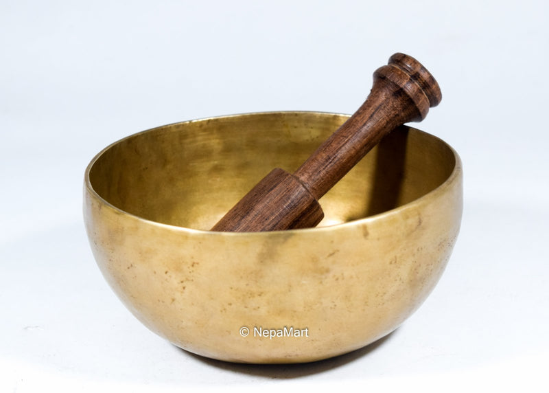 5" Singing Bowl Set with Mallet & Silk Cushion For Meditation, Chakra Healing, Prayer,Yoga, and Mindfulness, Hand beaten