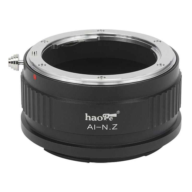 Haoge Manual Lens Mount Adapter for Nikon Nikkor F/AI/AIS/D Lens to Nikon Z Mount Mirrorless Camera Such as z6ii z7ii Z6 Z7