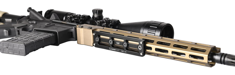 SUNWAYFOTO SMP-140 140mm QR Plate / Rail Arca / RRS Compatible with M-Lok Mount