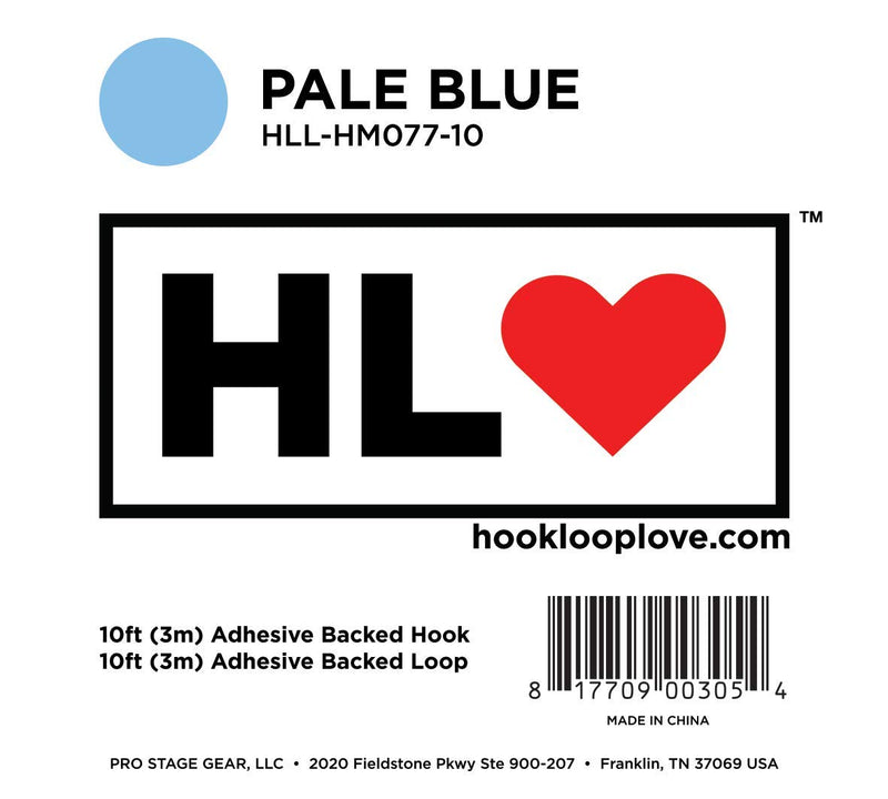 Pedaltrain Pack - Hook and Loop - Pale Blue - 10ft